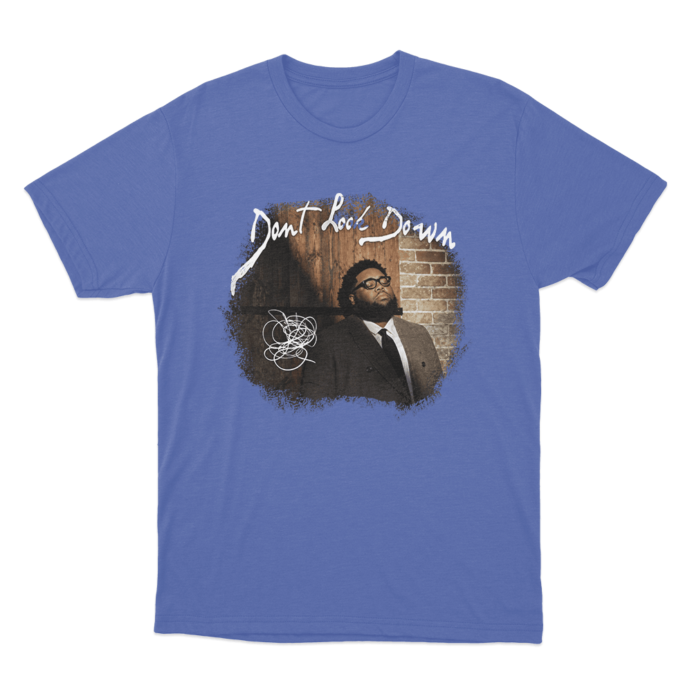 Don’t Look Down Unisex T Shirt Blue Dont Look Down Unisex T Shirt Blue