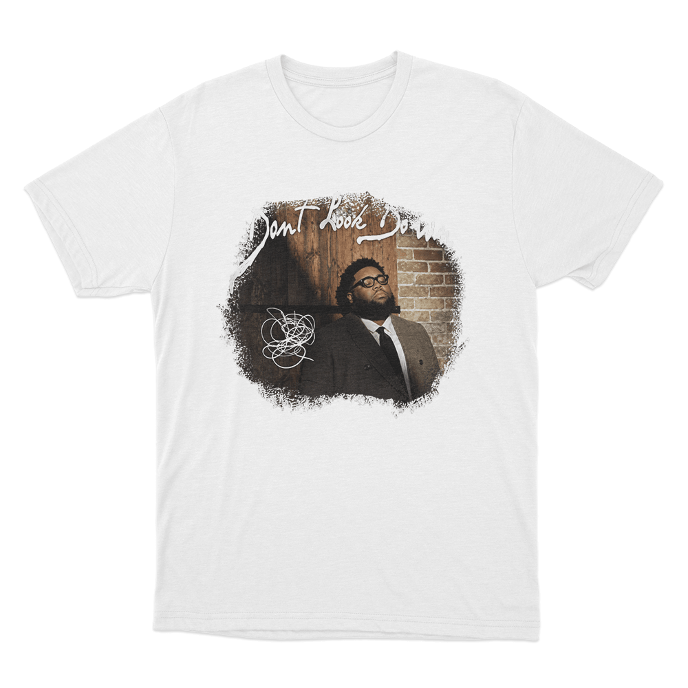 Don’t Look Down Unisex T Shirt White Dont Look Down Unisex T Shirt White