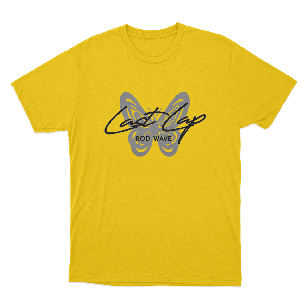 Last Lap Unisex T Shirt Yellow Last Lap Unisex T Shirt Yellow