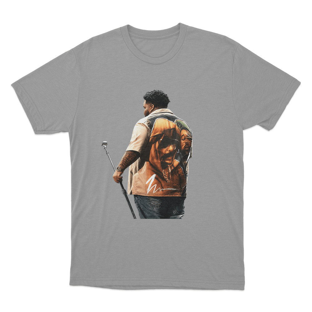 Rod Wave Back Unisex T Shirt Grey Rod Wave Back Unisex T Shirt Grey