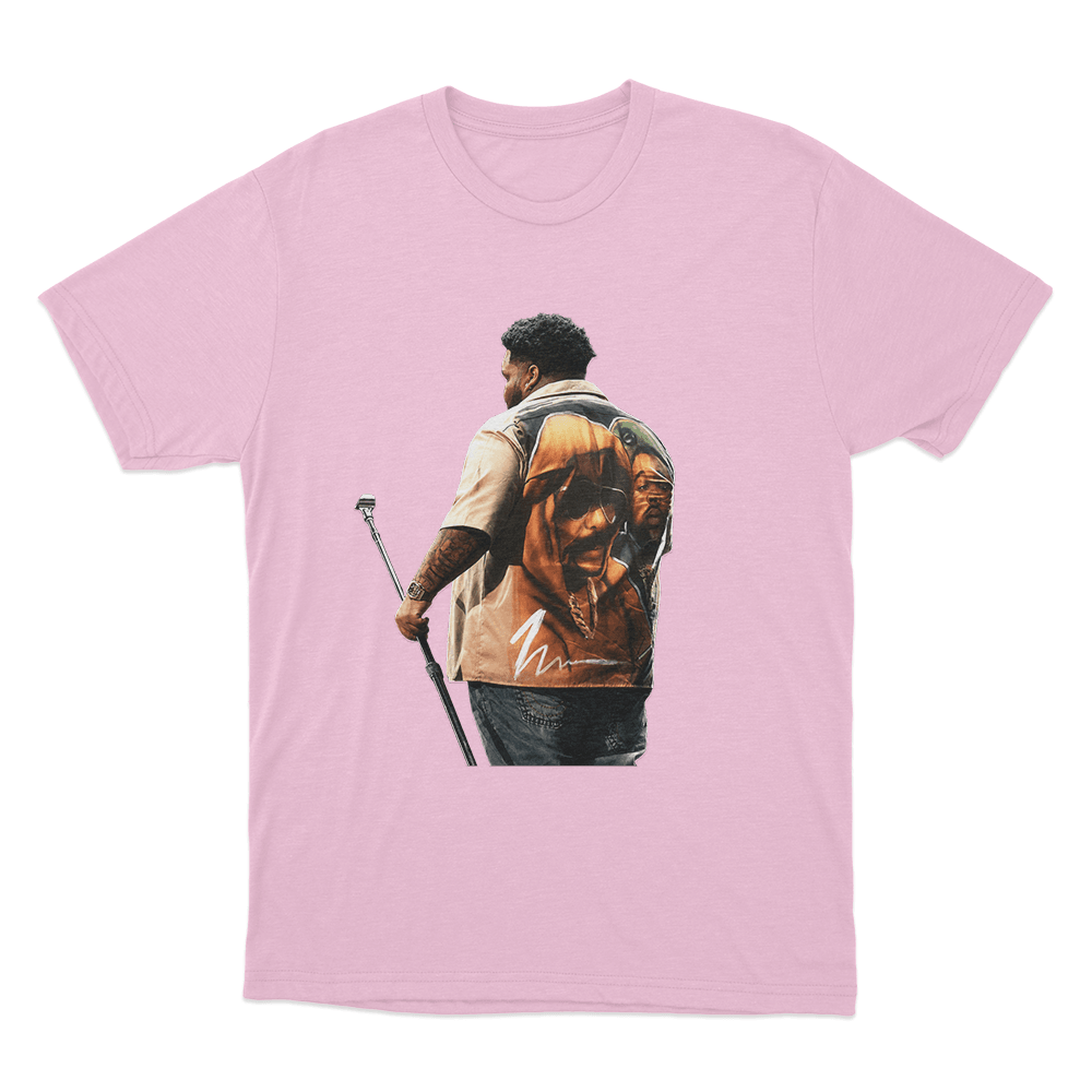 Rod Wave Back Unisex T Shirt Pink Rod Wave Back Unisex T Shirt Pink