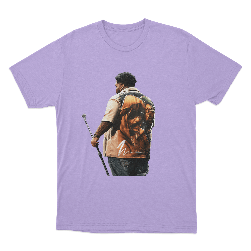 Rod Wave Back Unisex T Shirt Purple Rod Wave Back Unisex T Shirt Purple