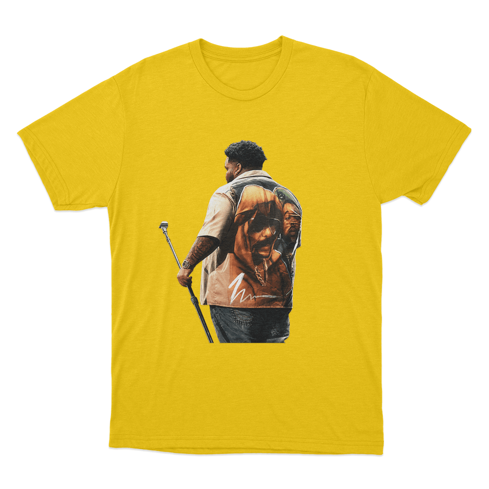 Rod Wave Back Unisex T Shirt Yellow Rod Wave Back Unisex T Shirt Yellow