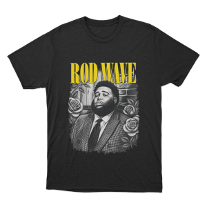 Rod Wave Portrait Unisex T Shirt Black