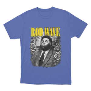 Rod Wave Portrait Unisex T Shirt Blue