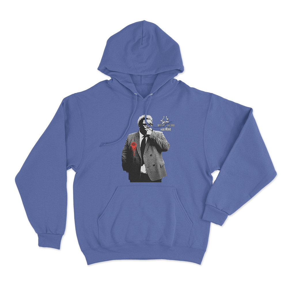 Rod Wave Rodfather Unisex Hoodie Blue Rod Wave Rodfather Unisex Hoodie Blue