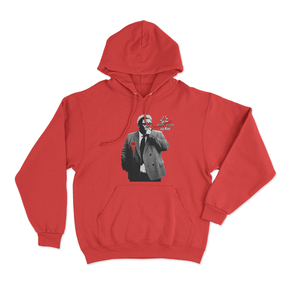 Rod Wave Rodfather Unisex Hoodie Red Rod Wave Rodfather Unisex Hoodie Red
