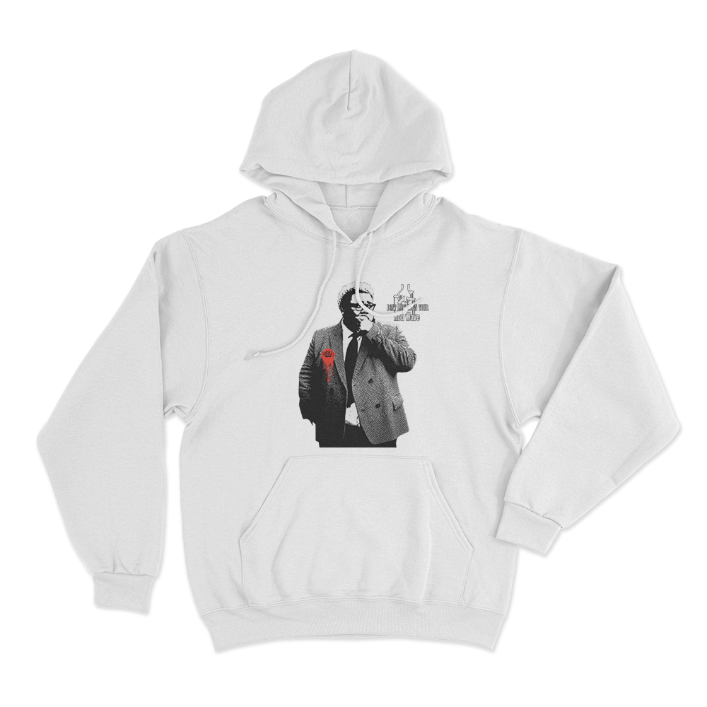 Rod Wave Rodfather Unisex Hoodie White Rod Wave Rodfather Unisex Hoodie White